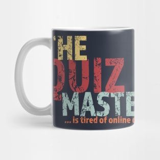 Quiz Master Online Pub Quiz Funny Mug